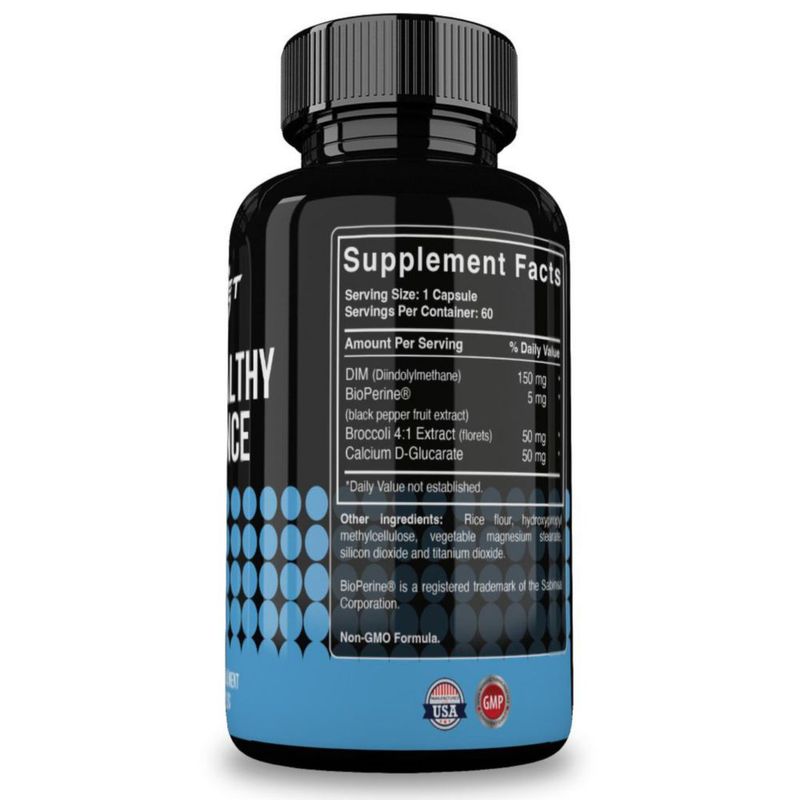 Reset Nutrition Dim Healthy Equilibrio Hormonal 60 Cáps Sabor Sin sabor