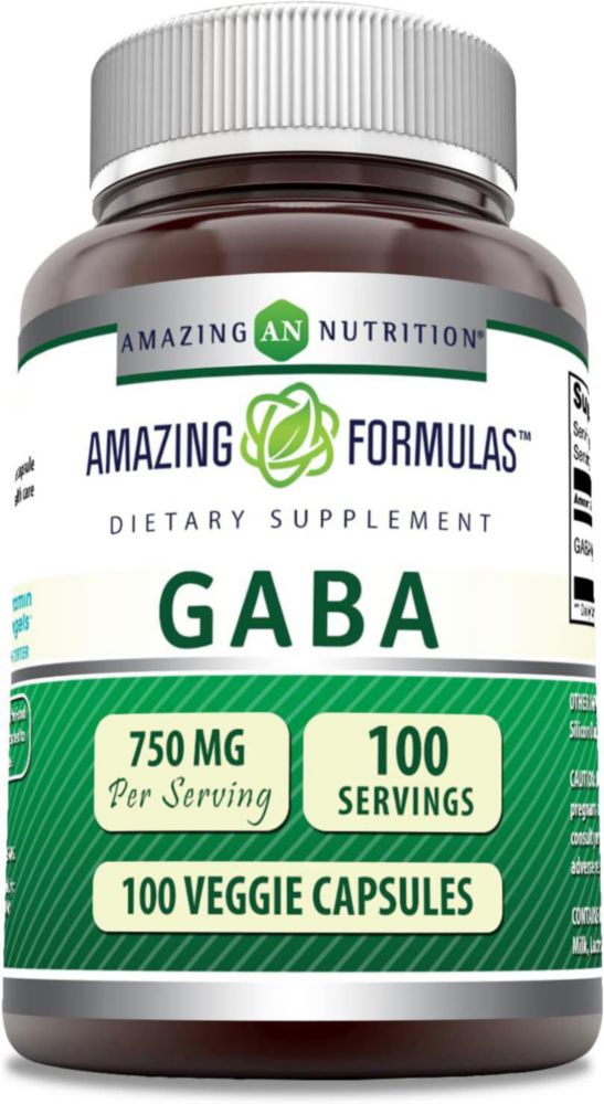 Amazing Formulas Gaba Fortalecimiento Sistema Inmune 100caps Sin Sabor