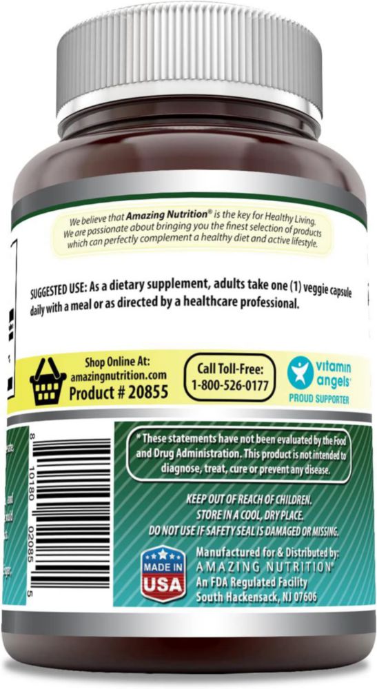 Amazing Formulas Biotin 1000mcg Salud Cabello Uñas 200caps Sabor Sin Sabor