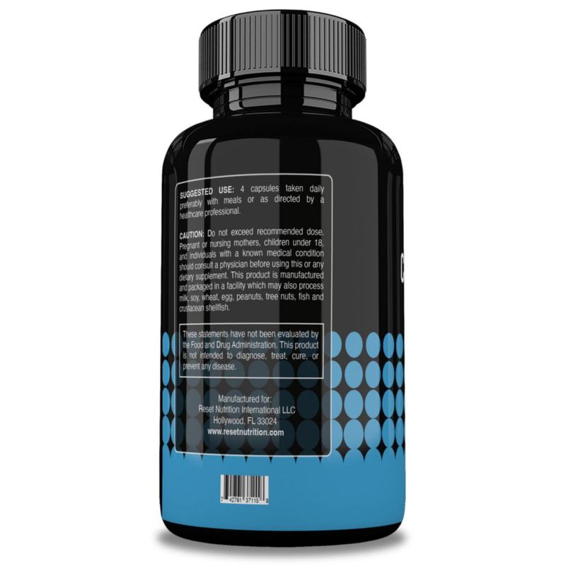 Reset Nutrition | Collagen Peptides Complex | 120 Cáps Sabor Sin sabor