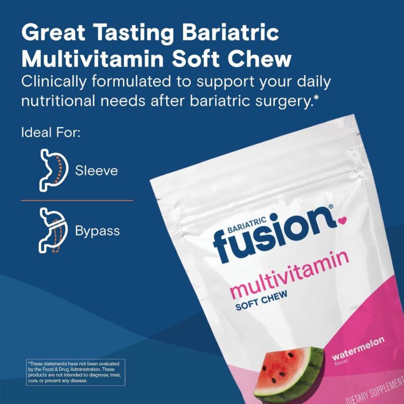 Bariatric Fusion Multivitamin Soft Chews Cirugía Bariátrica Sandía