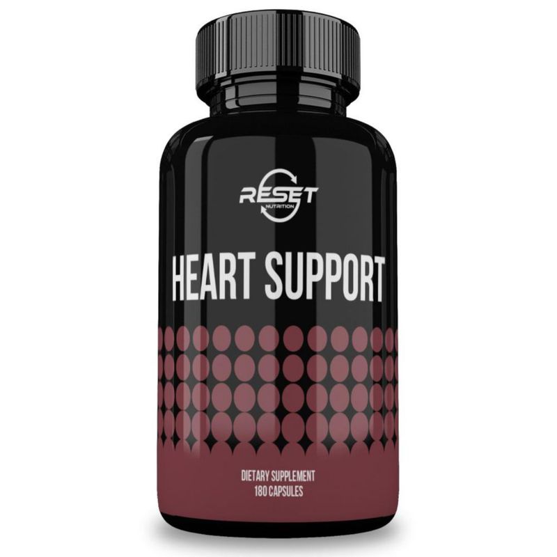 Reset Nutrition Heart Support Salud Cardiovascular 180 Cáps Sabor Sin sabor