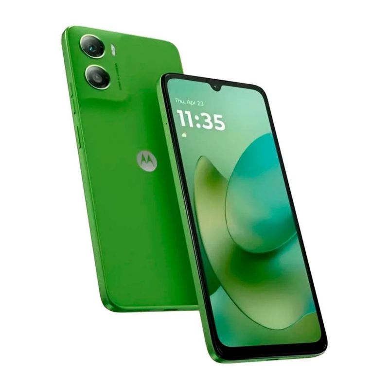 Motorola Moto G06 128GB 12GB RAM (4+8) Boost Dual Sim Verde con Audifonos y Smartwatch