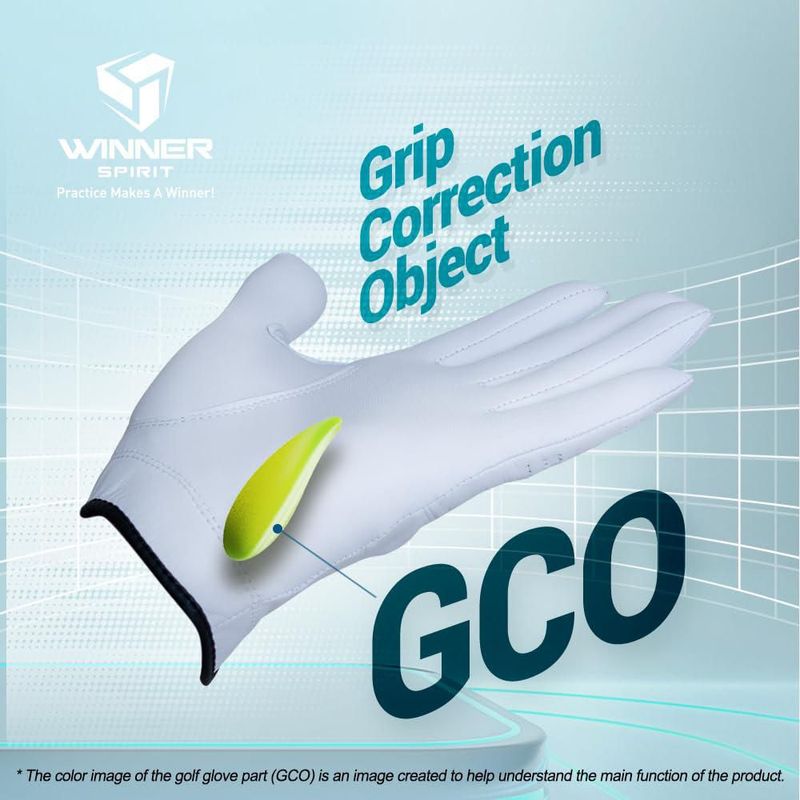 Guante de Golf WINNER SPIRIT Hombre Talla M/L Miracle Grip