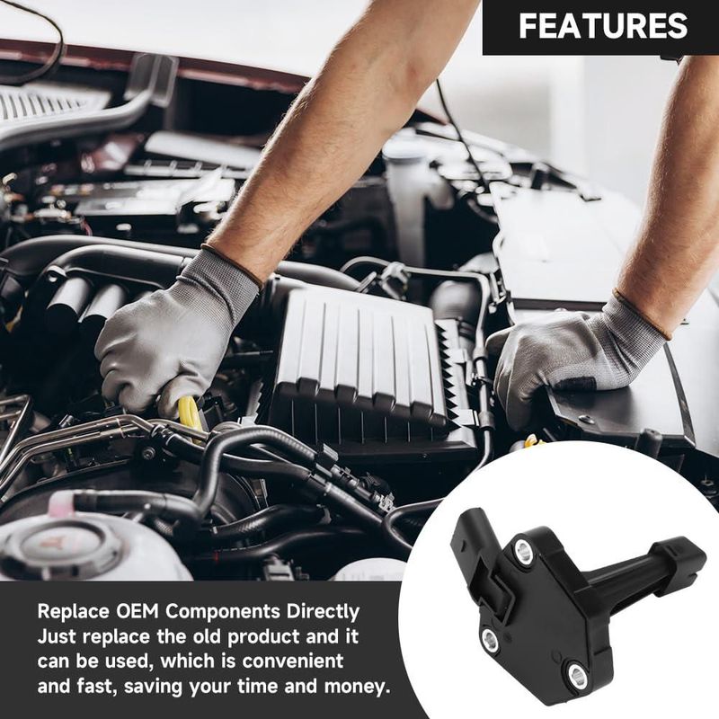 Sensor de nivel de aceite del motor YOLLKY para Audi A4 A5 A6 y A7 (03C907660H)