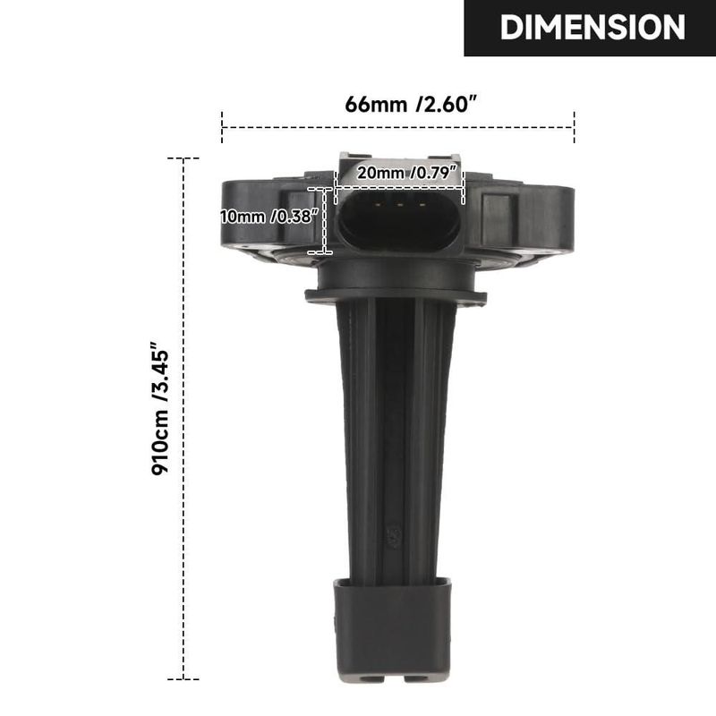 Sensor de nivel de aceite del motor YOLLKY para Audi A4 A5 A6 y A7 (03C907660H)