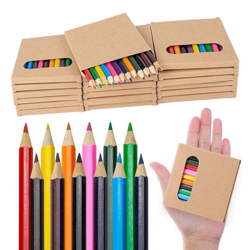 Lápices de colores Aksipo 600 unidades 12 colores 88 cm