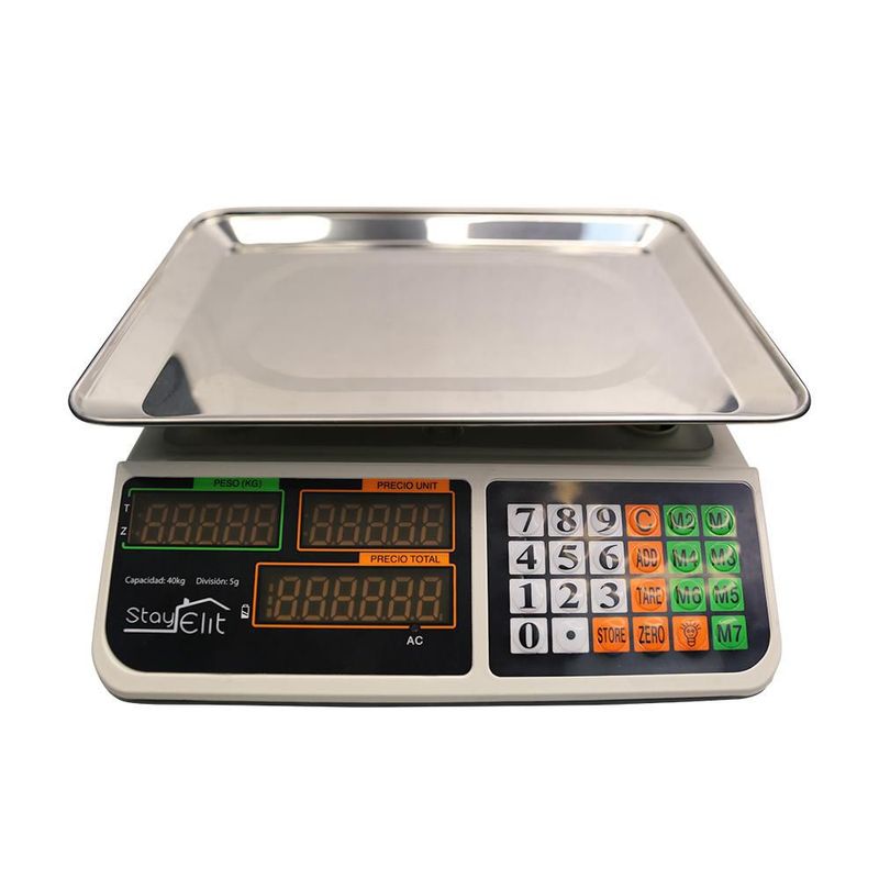 BÁSCULA COMERCIAL DIGITAL