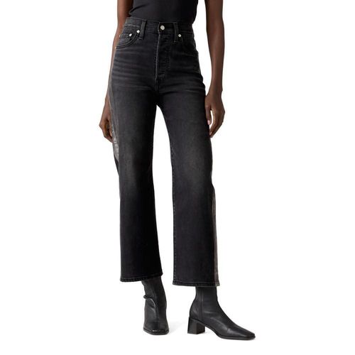 Jeans Levi's Ribcage Straight 25 Let Me Shimmer para mujer