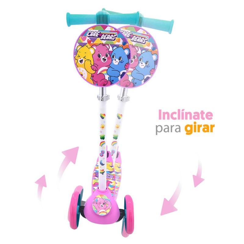 Scooter Ositos Cariñositos Ajustable. Edades 3 a 6 años
