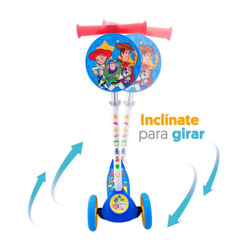 Scooter Toy Story Altura Ajustable. Edades 3 a 6 años