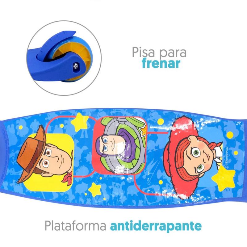 Scooter Toy Story Altura Ajustable. Edades 3 a 6 años