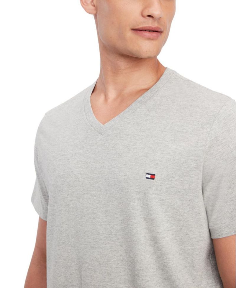Camiseta Tommy Hilfiger V‑Neck Core Flag