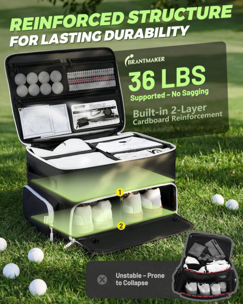 Organizador de maletero para golf BRANTMAKER para coche/SUV