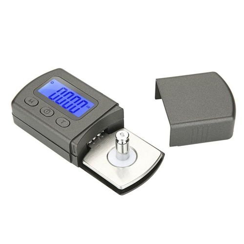 Báscula de Presión para Aguja de Tocadiscos,Medidor de Fuerza de Seguimiento de Vinilo,Precisión de 0.01g para Calibrar la Aguja.HOGAWAY