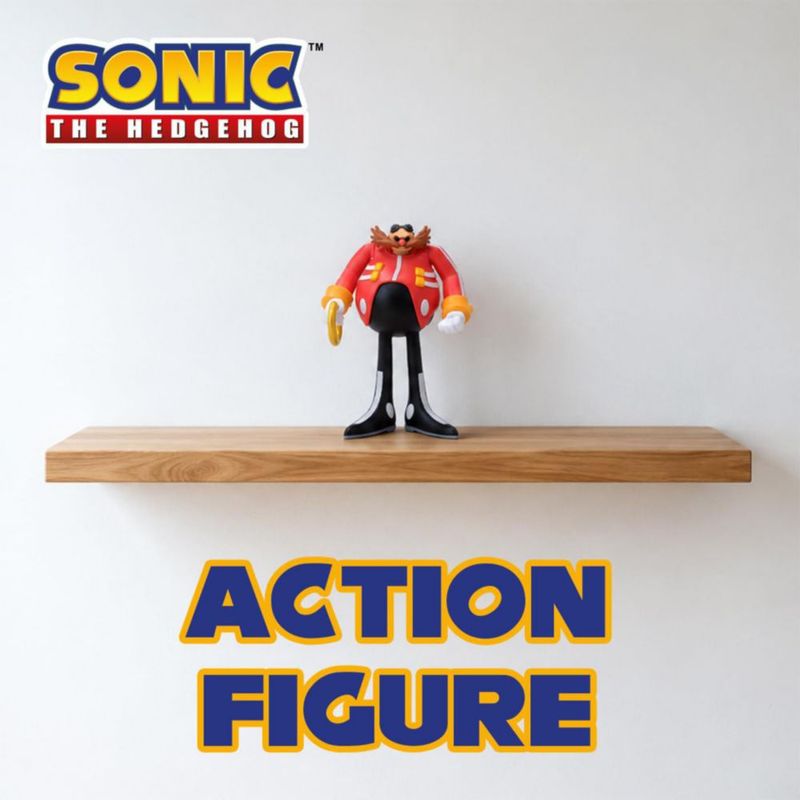 Figura de acción Just Toys Dr. Eggman Serie 3