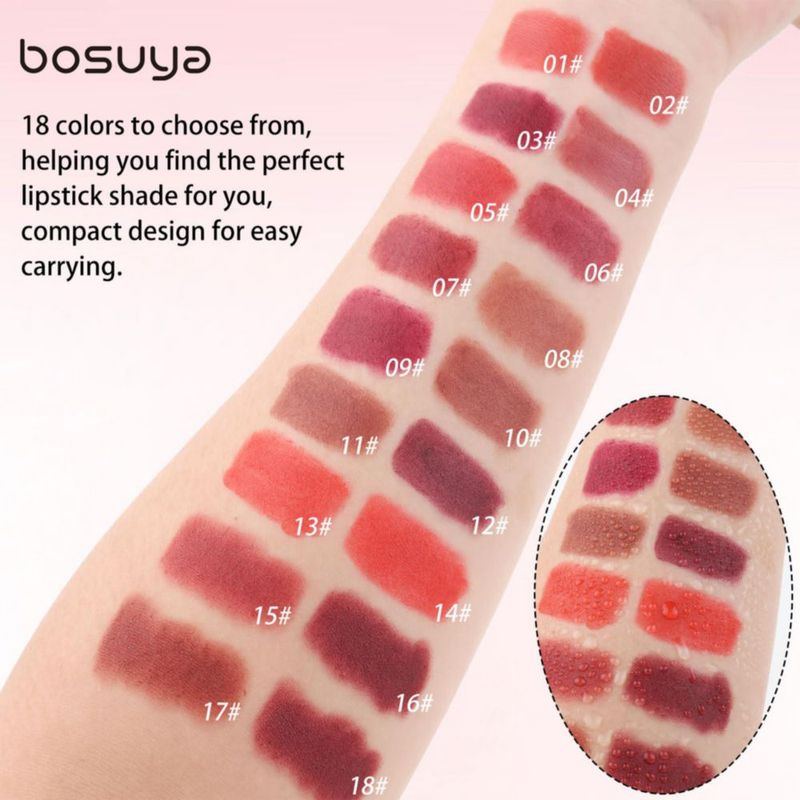 Set de Labiales ADMD 18 Colores Acabado Aterciopelado Mate 252 g