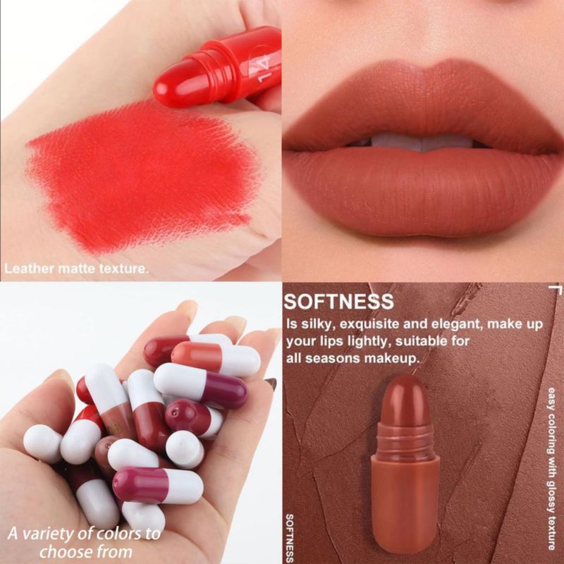 Set de Labiales ADMD 18 Colores Acabado Aterciopelado Mate 252 g