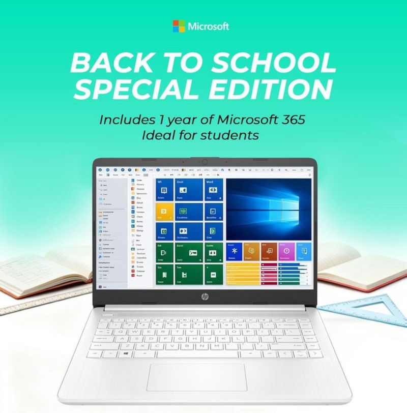 Portátil HP Ultrabook de 14" Intel N150 16 GB 21 TB SSD Windows 11