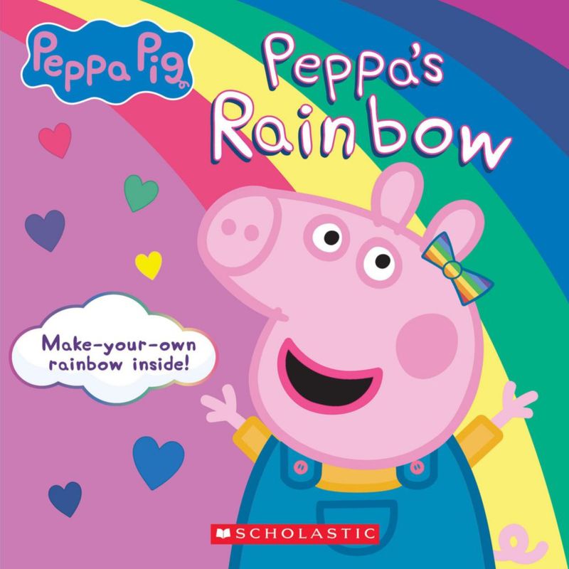 Libro Scholastic El arcoíris de Peppa (Peppa Pig)