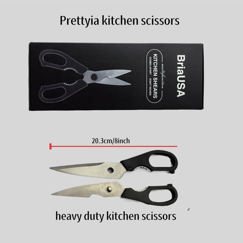 Tijeras de cocina multiusos BriaUSA 20 cm