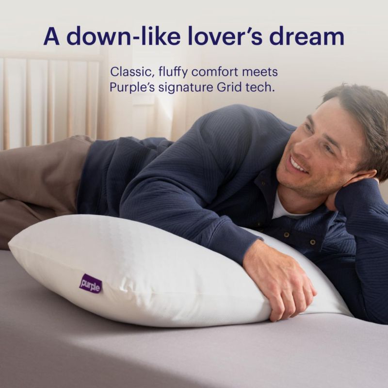 Almohada Purple Standard de 59 cm con GelFlex Grid refrescante
