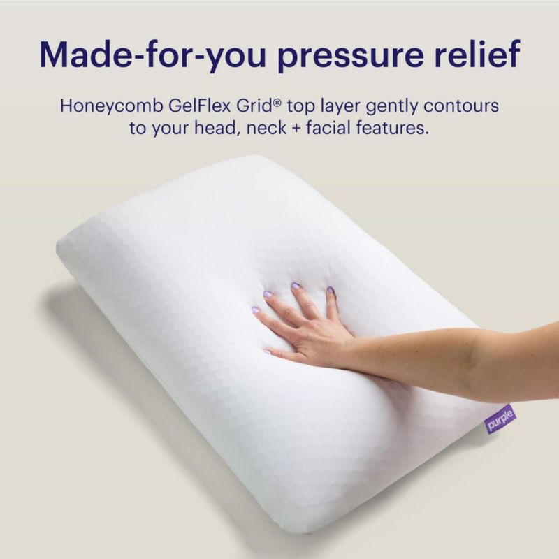Almohada Purple Standard de 59 cm con GelFlex Grid refrescante