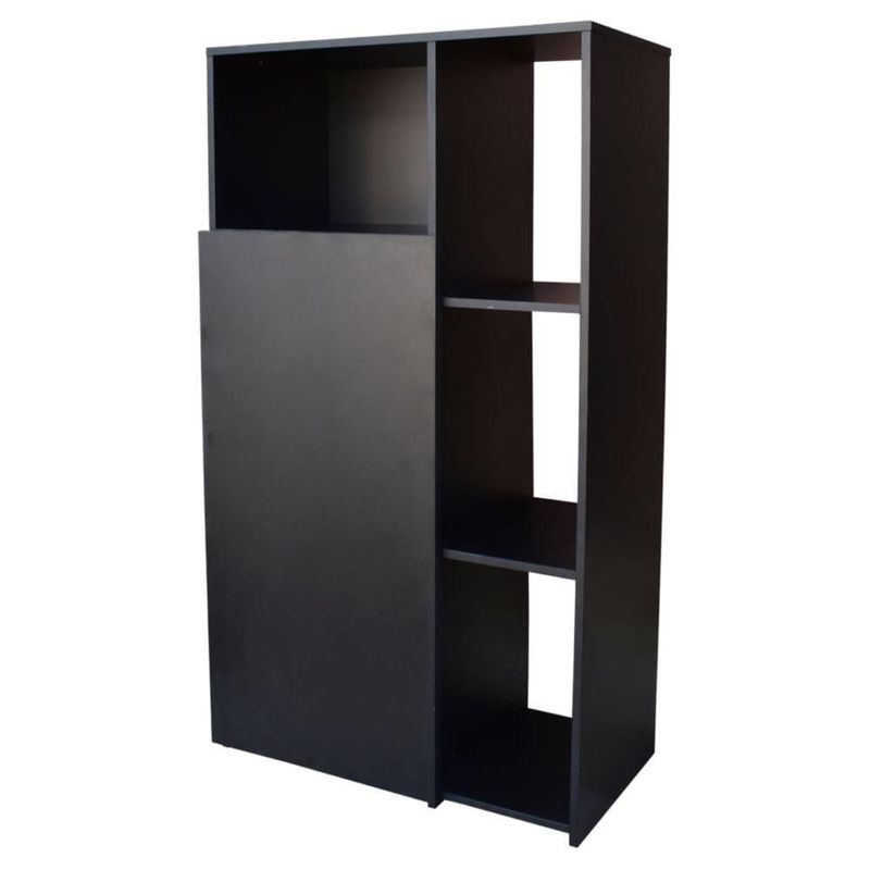Hogare Mueble Alacena Organizador Para Cocina color Negro