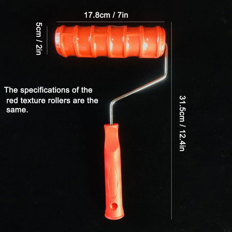 Rodillo Texturizador BANCOO 18 cm con Patrón