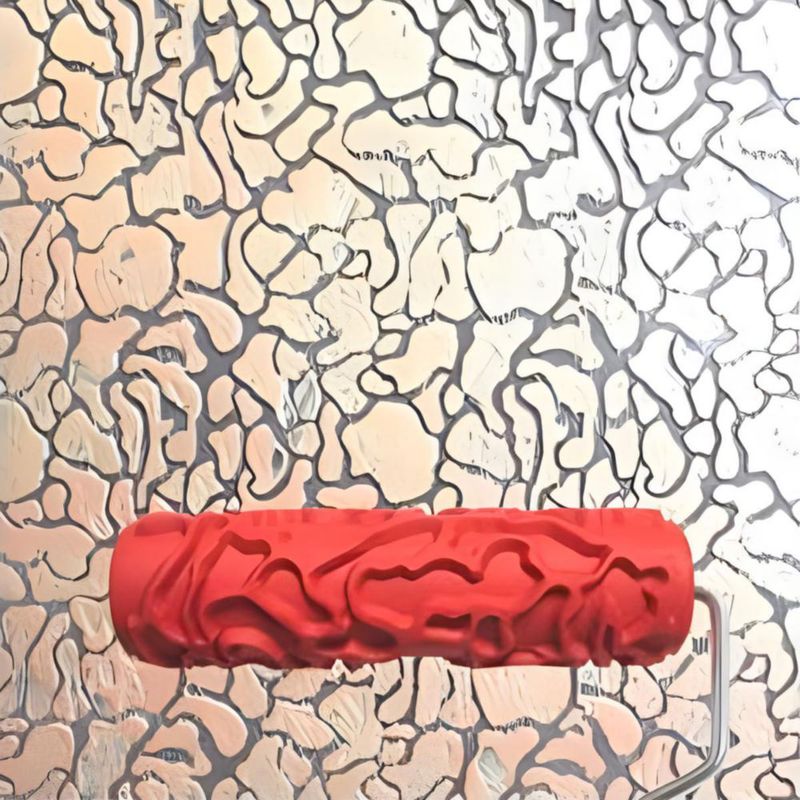 Rodillo Texturizador BANCOO 18 cm con Patrón