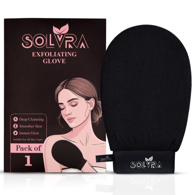 Guante de Ducha Exfoliante de Viscosa Vegana Solvra