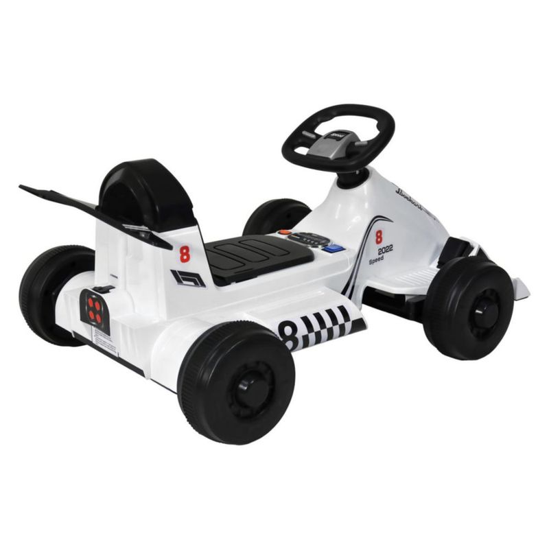 Go Kart Eléctrico 12v F1 Niño Música Mp3 Usb Luz Blanco