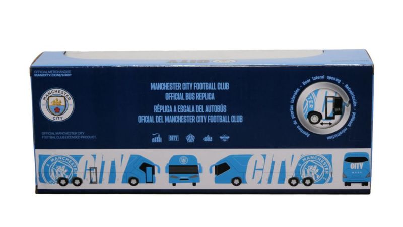 Miniatura de Autobús de la Gira de Fútbol de Manchester City – Sockers