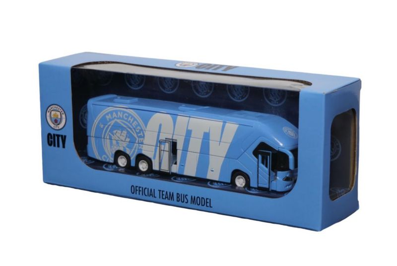 Miniatura de Autobús de la Gira de Fútbol de Manchester City – Sockers