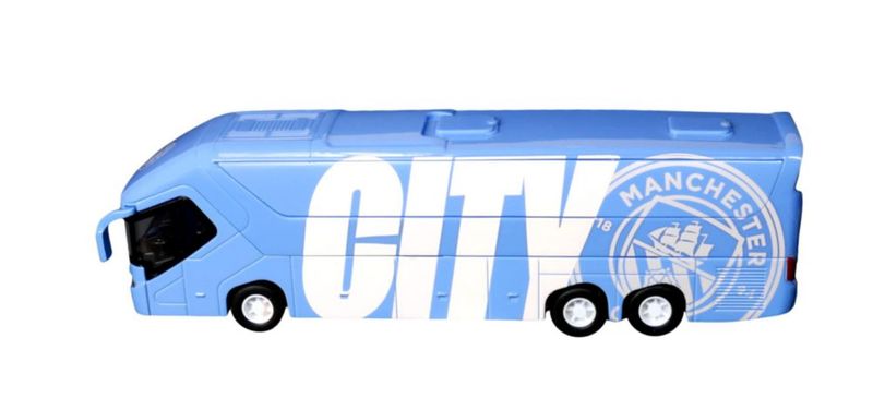 Miniatura de Autobús de la Gira de Fútbol de Manchester City – Sockers