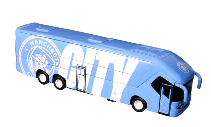 Miniatura de Autobús de la Gira de Fútbol de Manchester City – Sockers