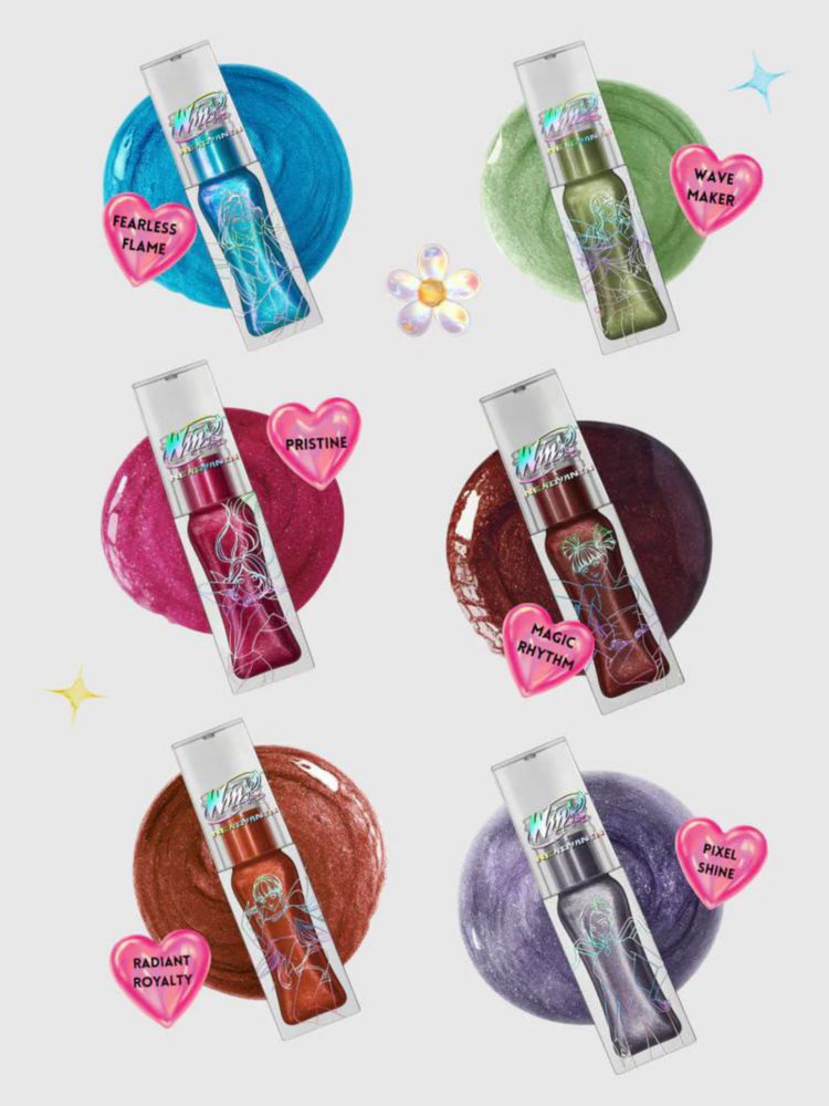 Brillo Labial Nekoyanin Winx Club x Glitter Wave Maker