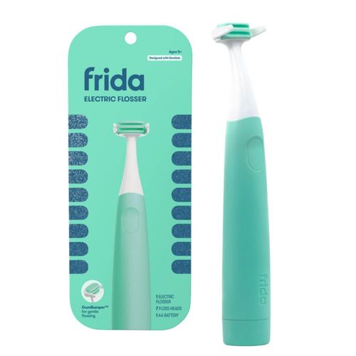 Flosser eléctrico Frida para niños 1 unidad diseño odontológico