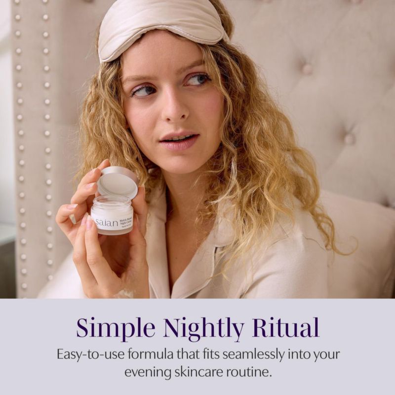 Crema de Noche Saian 30 g Hidratante Antienvejecimiento
