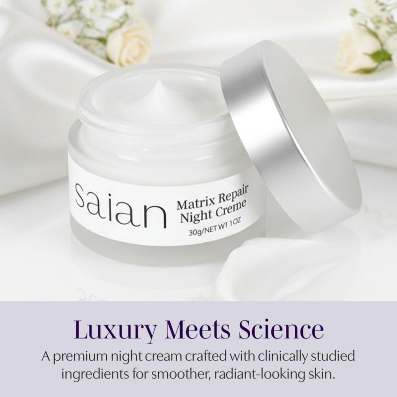Crema de Noche Saian 30 g Hidratante Antienvejecimiento