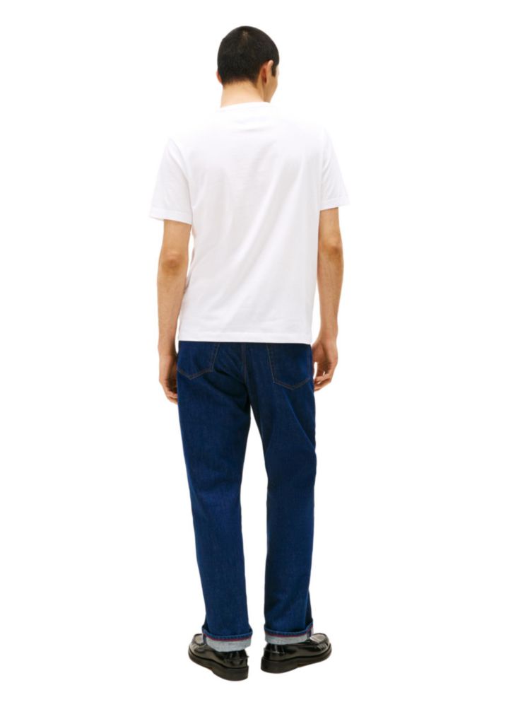 Camiseta Tommy Hilfiger para hombre XXL blanca con diseño gráfico