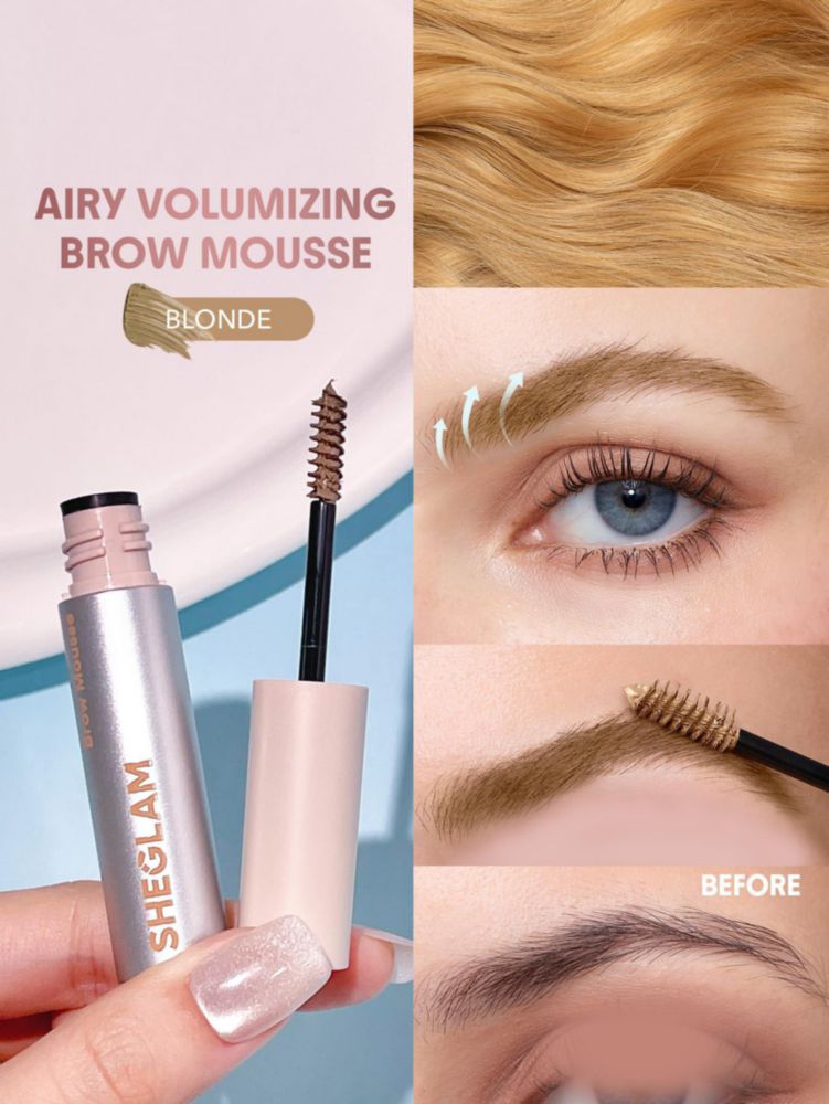 Mousse para cejas SHEGLAM Tintado Voluminizador Beige