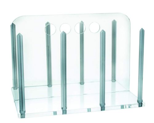 Soporte para Placas de Petri EISCO 60 unidades 20 × 13 × 22 cm Acrílico