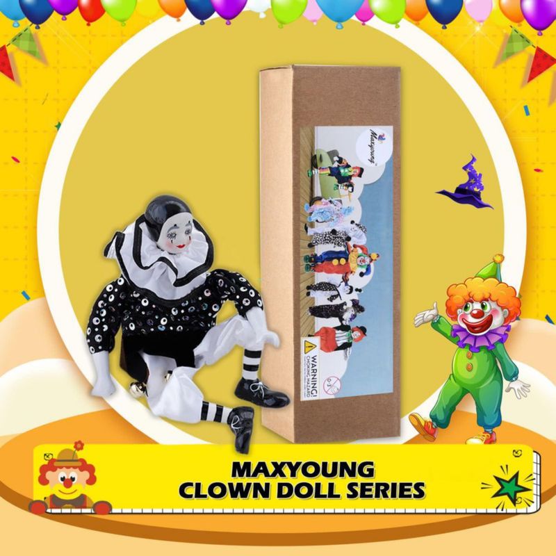 Muñeca de Payaso Maxyoung 35 cm Cuerpo Flexible R13‑B