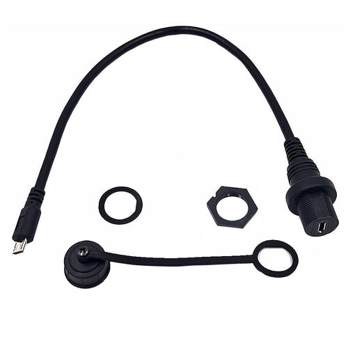 Cable Micro USB MysRuida 30 cm Extensor de Montaje al Ras