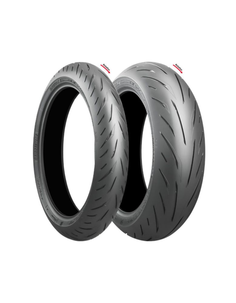 Kit Llantas Bridgestone Battlax S22 120/70ZR17 58W + 180/55ZR17 73W TL