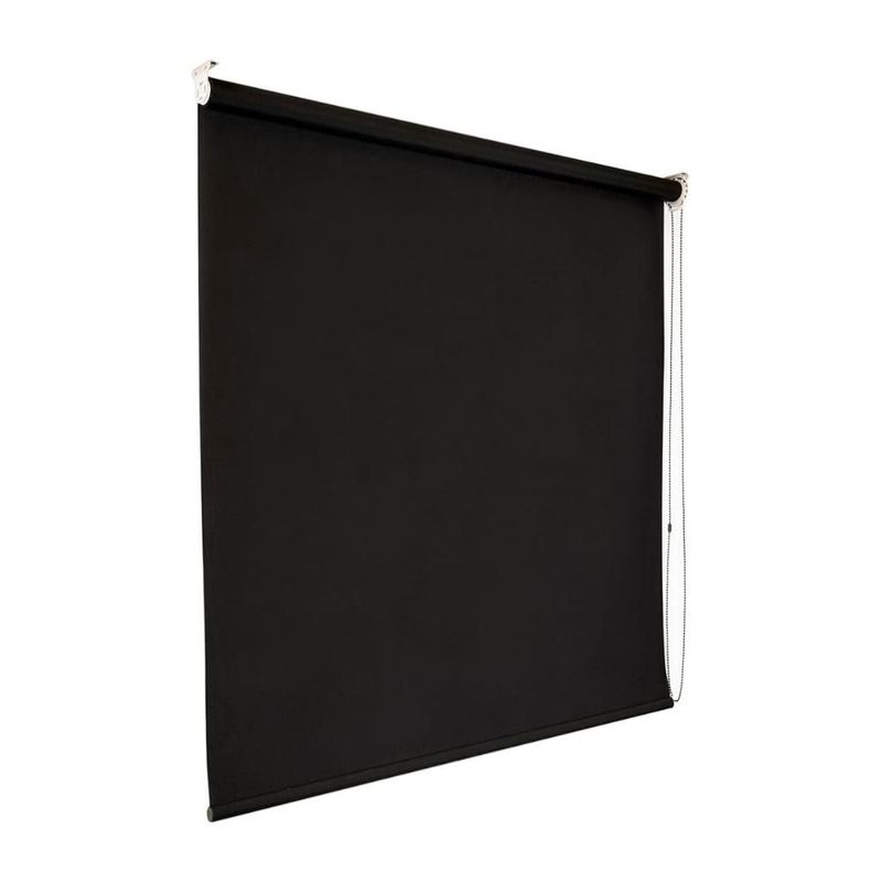 Persiana Decoking Malla Solar 120cm ancho x 140cm alto Ebony