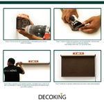 Persiana Decoking Malla Solar 180cm ancho x 120cm alto Pewter