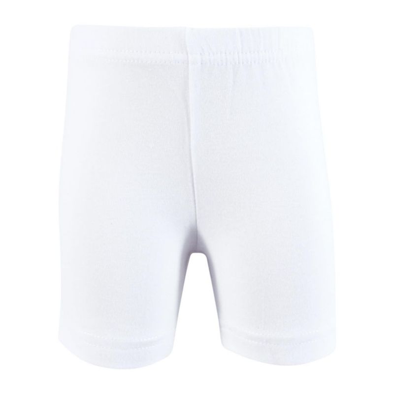 Pantaloncitos Hudson Baby Pack de 4 blanco y rosa talla 4T