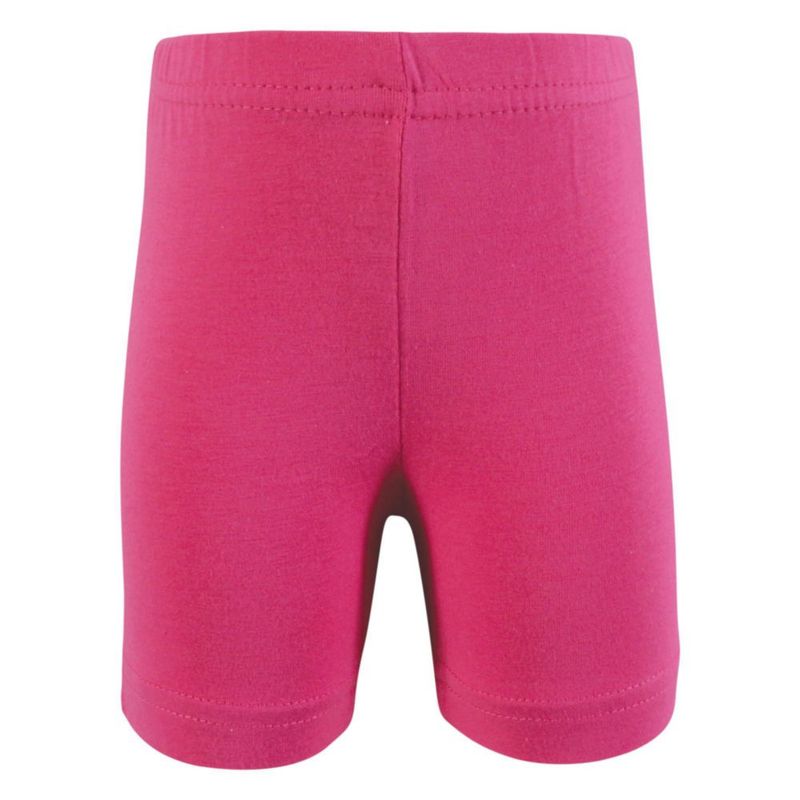 Pantaloncitos Hudson Baby Pack de 4 blanco y rosa talla 4T
